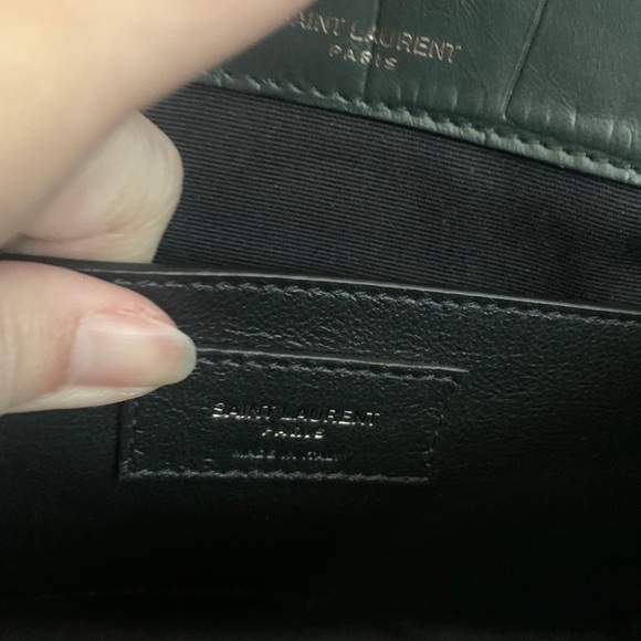 Saint Laurent Niki baby crocodile embossed bag - Picture 11 of 12